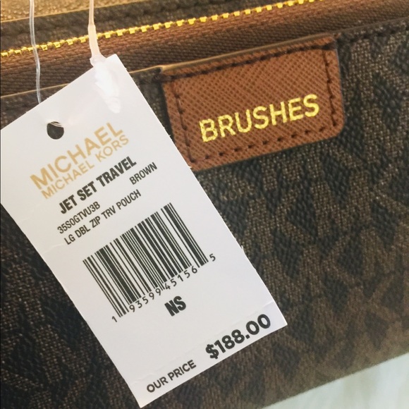 Michael Kors Cosmetic make-up & brushes pouch - Picture 7 of 11